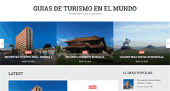 Desktop Screenshot of guiasturismomundo.com